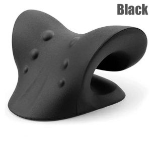 Cammuo Neck Shoulder Stretcher Relaxer Cervical Chiropractic Massage Pillow for Cervical Spine Alignment Massage Tools Traction Device