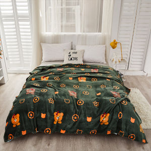 ผ้าห่มนาโน ผ้านุ่ม อุ่น ผ้าห่ม สัมผัสนุ่ม เย็บล็อกใย ไม่ไหลมากอง ระบายอากาศดี