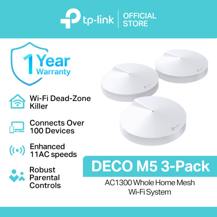 TP-Link Official Store | Deco M5 | AC1300 Up to 1267Mbps Whole Home ...