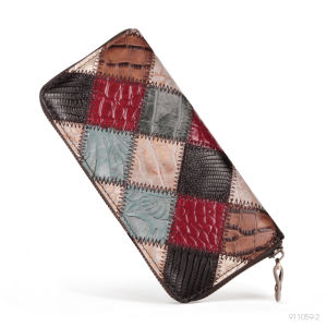 Legend Retro Trend Womens Long Wallets Genuine Leather Cobbler Clutch Bag