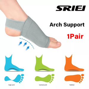 SRIEI 1Pair Arch Support Sleeves Plantar Fasciitis Heel Spurs Strap Foot Care Flat Feet Relieve Pain Sleeve Socks Orthotic Insoles Pad