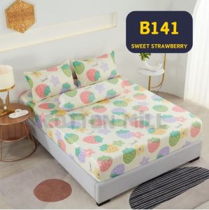 #CBK2 B140-B162 880TC Kain Tebal Cadar Bergetah Keliling!4 in 1 King Queen/2 in1 Single Premium Cotton Bedsheet Set Cadar Berkualiti