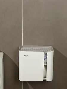 Toilet tissue box toilet paper drawer toilet paper storage rack non perforated waterproof wall mounted toilet paper roll paper box