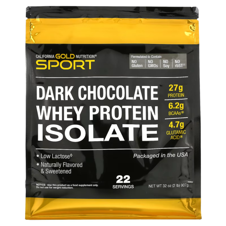 [PRE-ORDER] California Gold Nutrition, Dark Chocolate Whey Protein ...