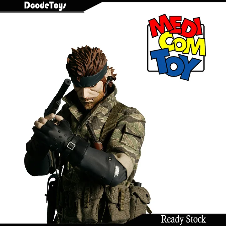 head sculpt échelle 1/6 Naked Snake Medicom RAH zombie face