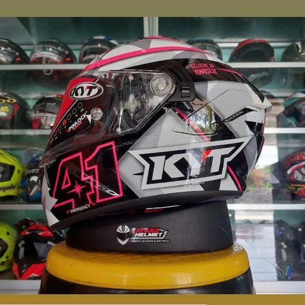Helm Fullface KYT NFR Aleix Espargaro 2018 Original Helm Orian Sni