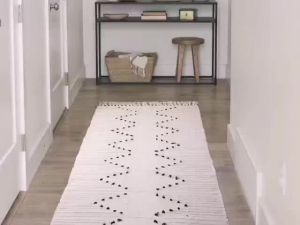 DaVee Nordic style cotton mat Tassel Carpet living room mat Entrance Mat bedroom mat Bohemian multi-functional mat