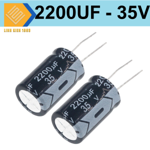 ( 10 CON ) Tụ 2200uf  35V tụ hóa 2200uf35V