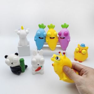 (Star) Mainan Squishy Mata Viral Mainan Edukasi Anak Sebagai Pereda Stress / Mainan Popping Mata Mainan Gemas Lucu