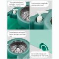 Spin Mop And Bucket Set Durable Stainless Steel  Spin Rinse Dry Easy To Use With Wheels 360 Cleaning Tools Mop. 