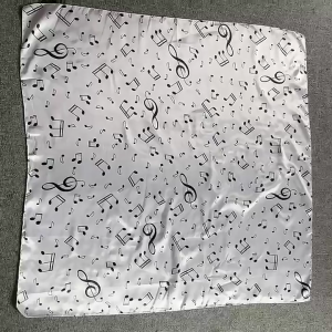 Trendy Desert Scarf Musical Note Soft and Comfortable Suitable for Hiking Camping Multipurpose Scarf Shawl