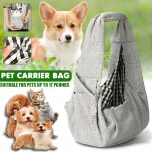 Pet Crossbody Shoulder Bag Carrier Bag Outdoor Travel Portable Cat Puppy Sling Carrier Bag