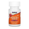 NOW Foods, Vitamin D-3, 10,000 IU, 240 Softgels. 