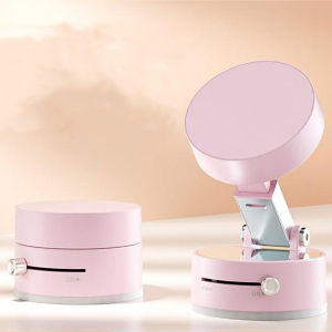 Multi-functional Powerful Vacuum Adsorption Car Phone Holder Double-Sided Magnetic Suction Cup Mobile Phone Holder 360° Rotation Foldable Lazy Holder