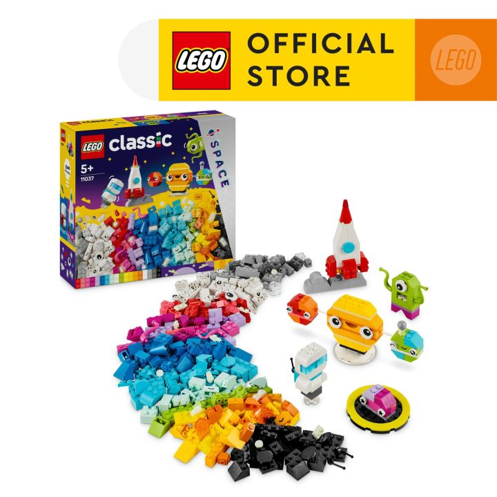 LEGO Classic 11037 Creative Space Planets Building Set Toys (450 Pieces)