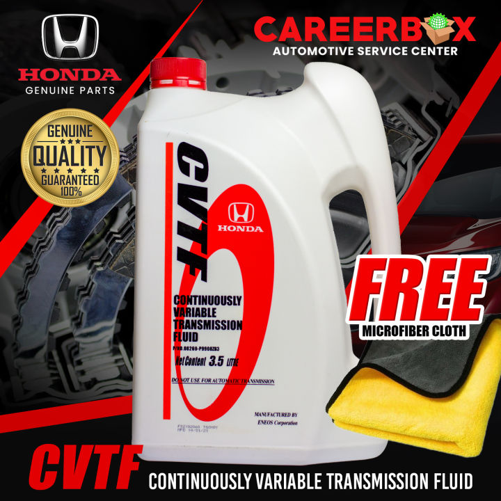 Honda CVTF 3.5 Liter (Honda Continues Variable Transmission Fluid Type ...