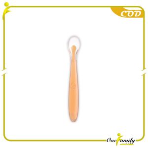 ONE-C1026 Sendok Bayi MPASI Bahan Silikon Lentur Peralatan Makan Bayi BPA FREE / Baby Spoon Import