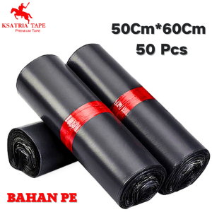 [TERMURAH] PLASTIK POLYMAILER Ksatria Tape Polymailer 50x60 cm isi 50 Plastik Packing Kemasan/ Packing Olshop -COD