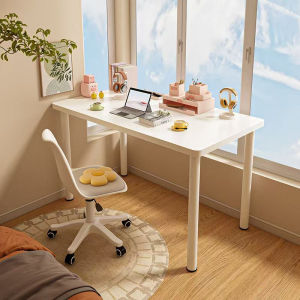 [ราคาถูก]80/100/120CM โต๊ะคอมพิวเตอร์ ขาเหล็กติดตั้งง่าย เอนกประสงค์ รับน้ำหนักได้ 500kG