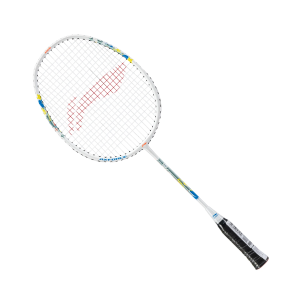 Li Ning Official Store 100% Original Axforce KIDS Badminton Rackets Offensive Racquet Single Shot with strings and bag AYPT303