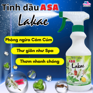 Tinh Dầu ASA Lakae - Tinh Dầu Thiên Nhiên Bảo Vệ Sức Khỏe Thư Giãn Như Spa - 300ml