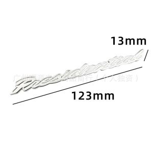 Applicable to Lincoln Aviator Modified 3.0T V6 AWD 4WD car sticker President car logo English letter back tail label