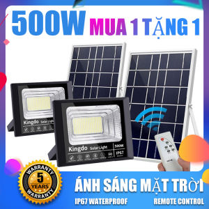 Mua 1 cái giao 1 cái . Đèn năng lượng mặt trời 500w chống thấm nước IP67 tiết kiệm năng lượng điều khiển từ xa