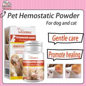 Pet Hemostatic Powder / For Stopping Bleeding from Cat and Dog Nails - Coagulation bleeding/ Pet Hemostatic Cleaning Powder