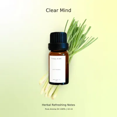 รวมกลิ่น Aromatherapy Oil น้ำมันหอมระเหย ขนาด 10ml | แบบหยด ใช้กับเตาอโรม่า ไม่มีกล่อง