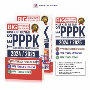 Buku PPPK 2024 2025 / Big Bank Drilling Kisi Kisi Resmi Tes PPPK 2024 2025 Tenaga Teknis Pendidik Dan Kesehatan / Pustaka Baru Press - PB