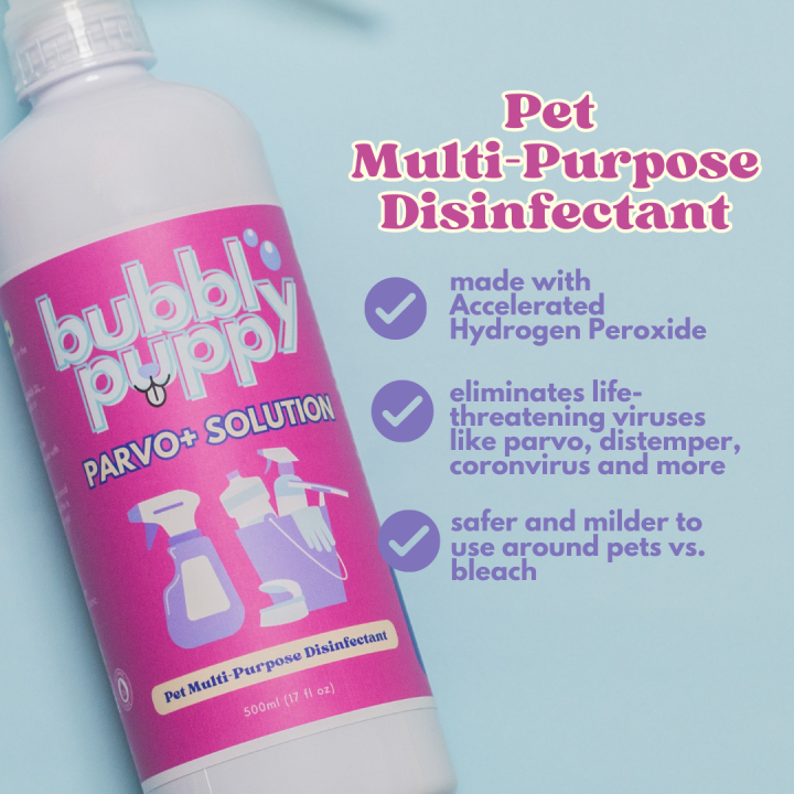 Bubbly Puppy Parvo+ Solution MultiPurpose Disinfectant Lazada PH