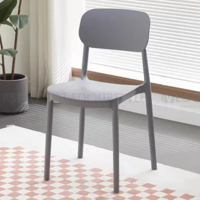 Vedourstyle Nordic Plastic Candy Chair Dining Chair Cafe Chair Study Chair Kerusi Makan Kerusi Cafe