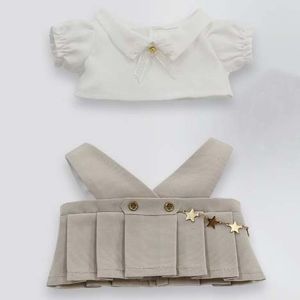 BABYBANG Dress Up 20cm Doll Clothes Stuffed Dolls T-shirt Cotton Dolls Outfit Photo Props Skirt Dresses Doll Uniform Set Dolls Accessories