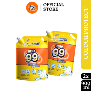 HERO 99 DETERGENT PERFUME COLOUR PROTECT 900G x 2  | EXPERT IN INDOOR DRYING