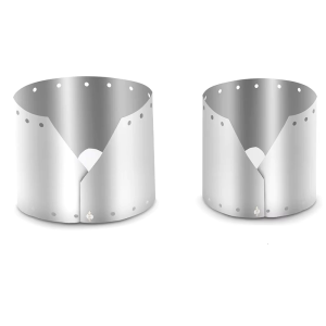 Portables Titaniums Windproofed Plate Light weight Outdoor Stove Windshield for Camp Stove