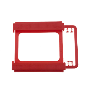 10PCS Bracket SSD 2.5 to 3.5 inch for PC HDD Braket Harddisk Merah SSD Bracket Plastik