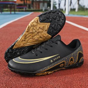 New Football Shoes Mens and Womens Youth Sports Shoes TF Training Shoes with Broken Nails AG Long Spike Export [ Free Shipping ]