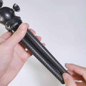 ขาตั้งกล้องที่มีความยืดหยุ่นศัพท์คลิปรั้วเมาเข้ากันได้กับ GoPro ฮีโร่11 10 9 8 7 6 5 Blcak การกระทำกล้อง ซัมซุงศัพท์มือถือ