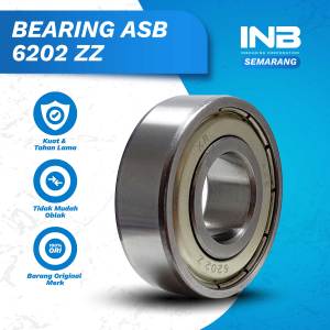 Laker Bearing 6202 ZZ ASB As Roda Depan Scorpio Vixion Byson Mesin Jet Pmup INB Original ASB INB SEMARANG