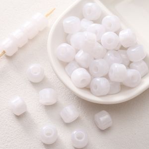 5 cái/Túi hạt nhựa lỗ lớn trụ cột hạt cho vòng tay thủ công vòng cổ bông tai Keychain Tự Làm Thủ Công Phụ kiện làm đồ trang sức