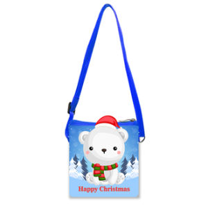 Sling 3D Tas Selempang Natal Lucu Souvenir Lebaran Natal Imlek