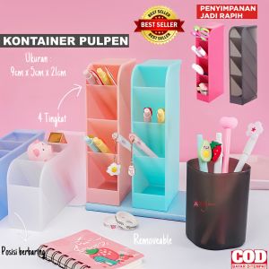 ( BISA COD ) PROMO RAK ALAT TULIS 4 SEKAT / RAK MINI 4 SEKAT / RAK ATK / RAK KOSMETIK / RAK SENDOK / RAK 4 SEKAT MINI / TEMPAT ALAT TULIS / TEMPAT PULPEN / MINI RACK TEMPAT SENDOK GUNTING / RANDOM / KONTAINER PULPEN / RAK ALAT TULIS KANTOR