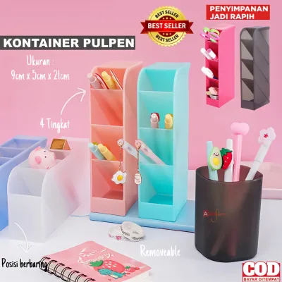 ( BISA COD ) PROMO RAK ALAT TULIS 4 SEKAT / RAK MINI 4 SEKAT / RAK ATK / RAK KOSMETIK / RAK SENDOK / RAK 4 SEKAT MINI / TEMPAT ALAT TULIS / TEMPAT PULPEN / MINI RACK TEMPAT SENDOK GUNTING / RANDOM / KONTAINER PULPEN / RAK ALAT TULIS KANTOR