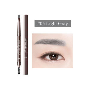 Pencil Pensil Alis Anti Air dan Tahan Lama / Sikat Alis 2in1 Tahan Air