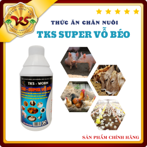 Thức ăn tăng súc đề kháng vỗ béo vật nuôi - SUPER VỖ BÉO - Chai 1 lít