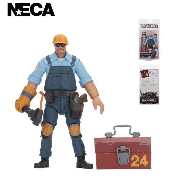 NECA Team Fortress Series BLU Engineer 7