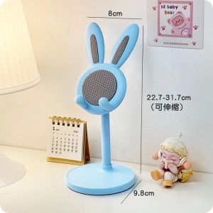 ￼Stand Holder Phone Kelinci Cute Folding Dekstop Universal Portable