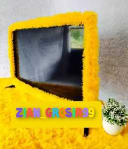 Sarung Cover Bando Tv Polos Uk 14-32inch Murah Cod