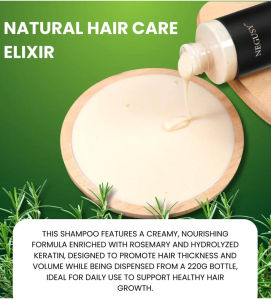 Rosemary Fresh Shampoo Summer Women Oily Scalp Hair Care/Cleansing Shampoo/Natural Volume Moisturizing Control/Suitable Adult