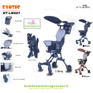 Magic Stroller Exotic LW 227 Canopy Cabin Size Kereta Dorong Bayi New